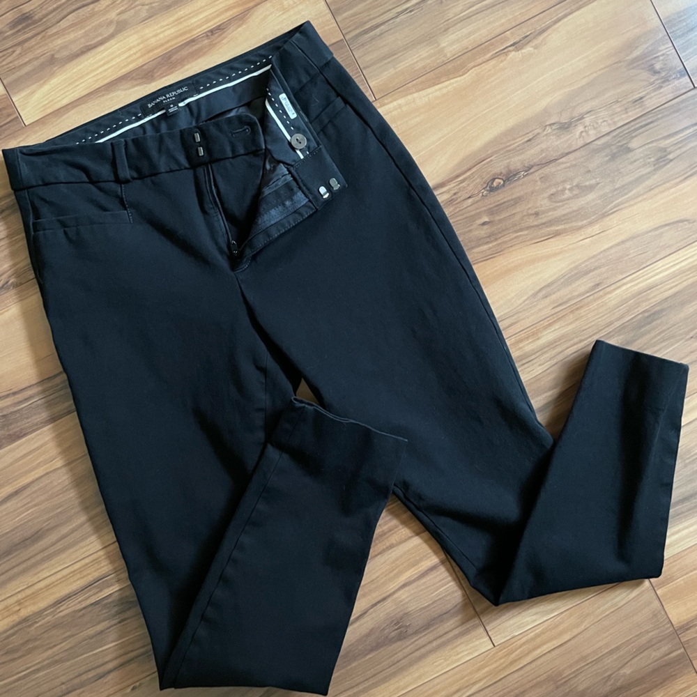EUC Banana Republic Sloan pants black size 0